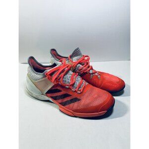 Adidas Adizero Shoes Mens size 11.5 White Pink Adituff